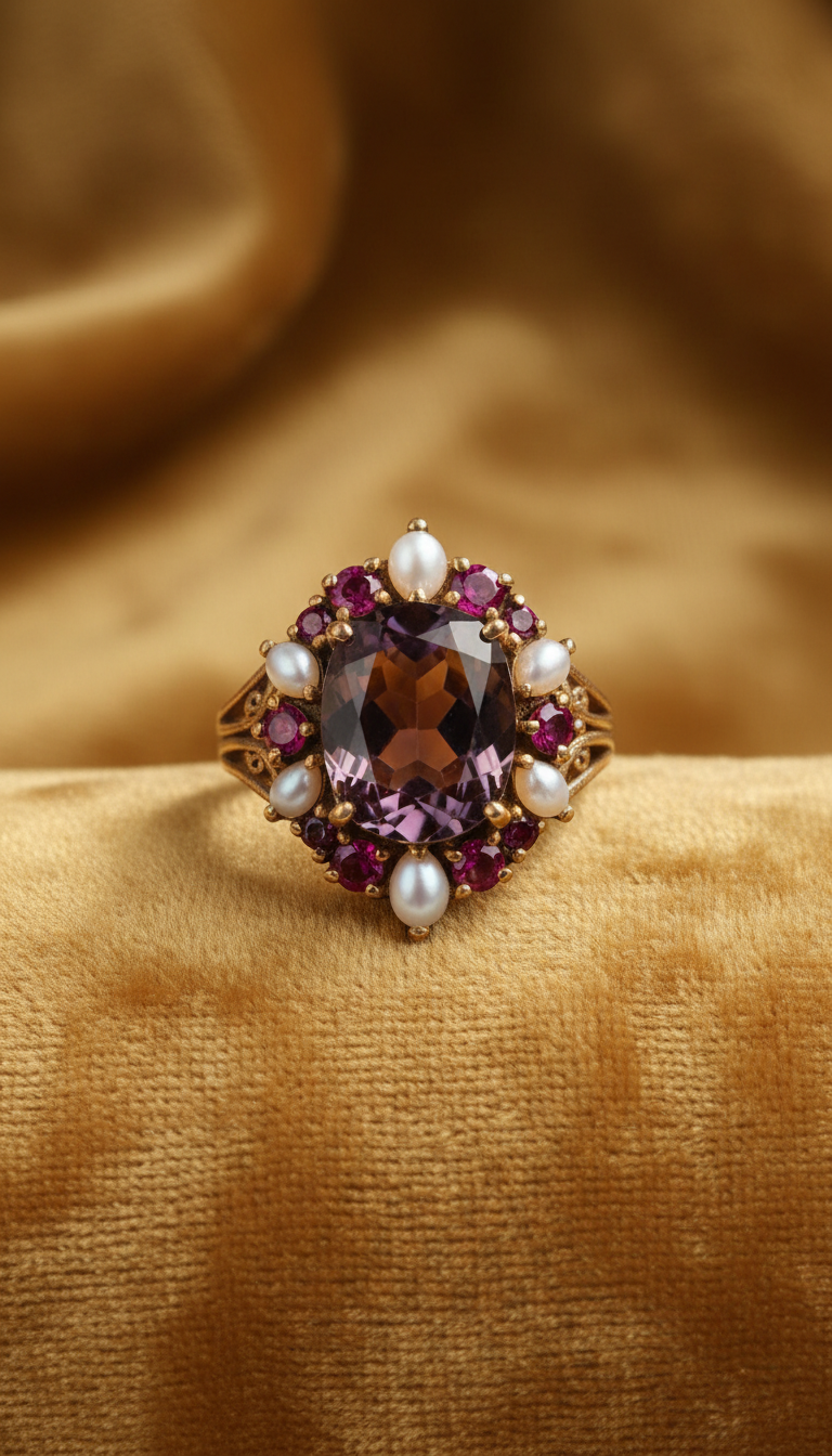 Limited Edition Gemstone Cocktail Ring